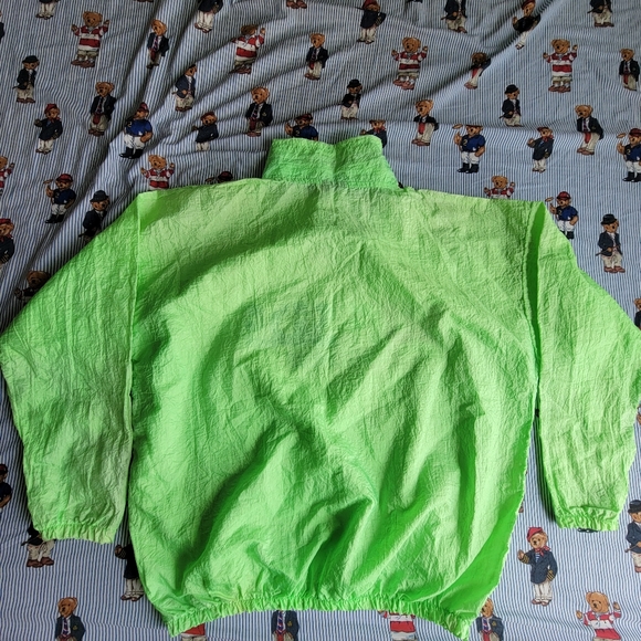 Vintage 90s surfer side surf wear pullover jacket men's xlarge - Picture 9 of 11